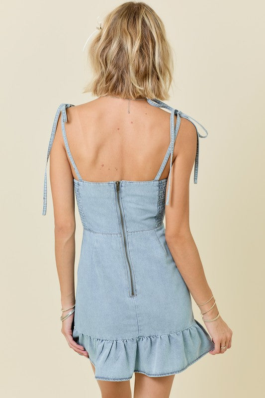 Belle Denim Dress
