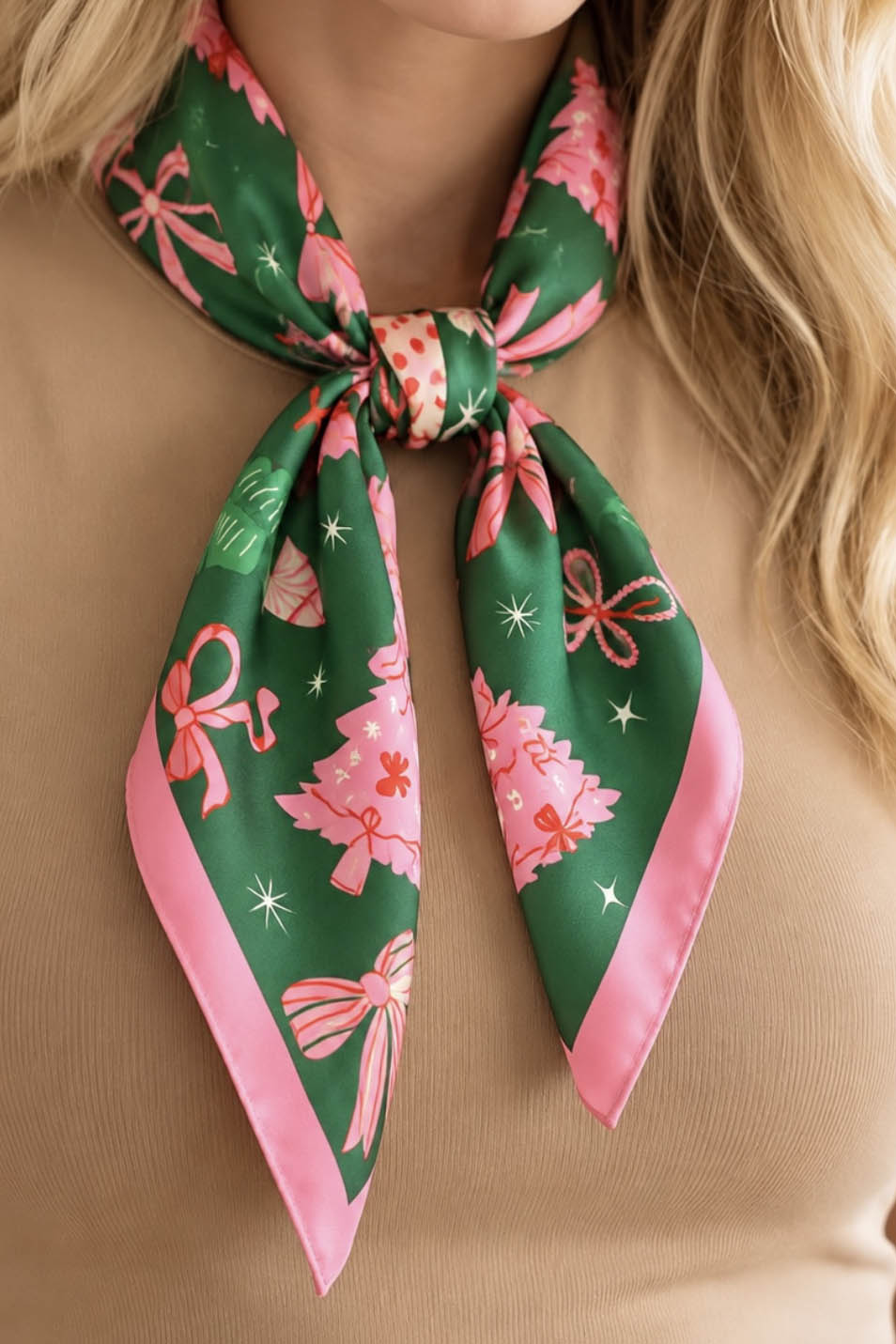 The Pinkmas Holiday Scarf