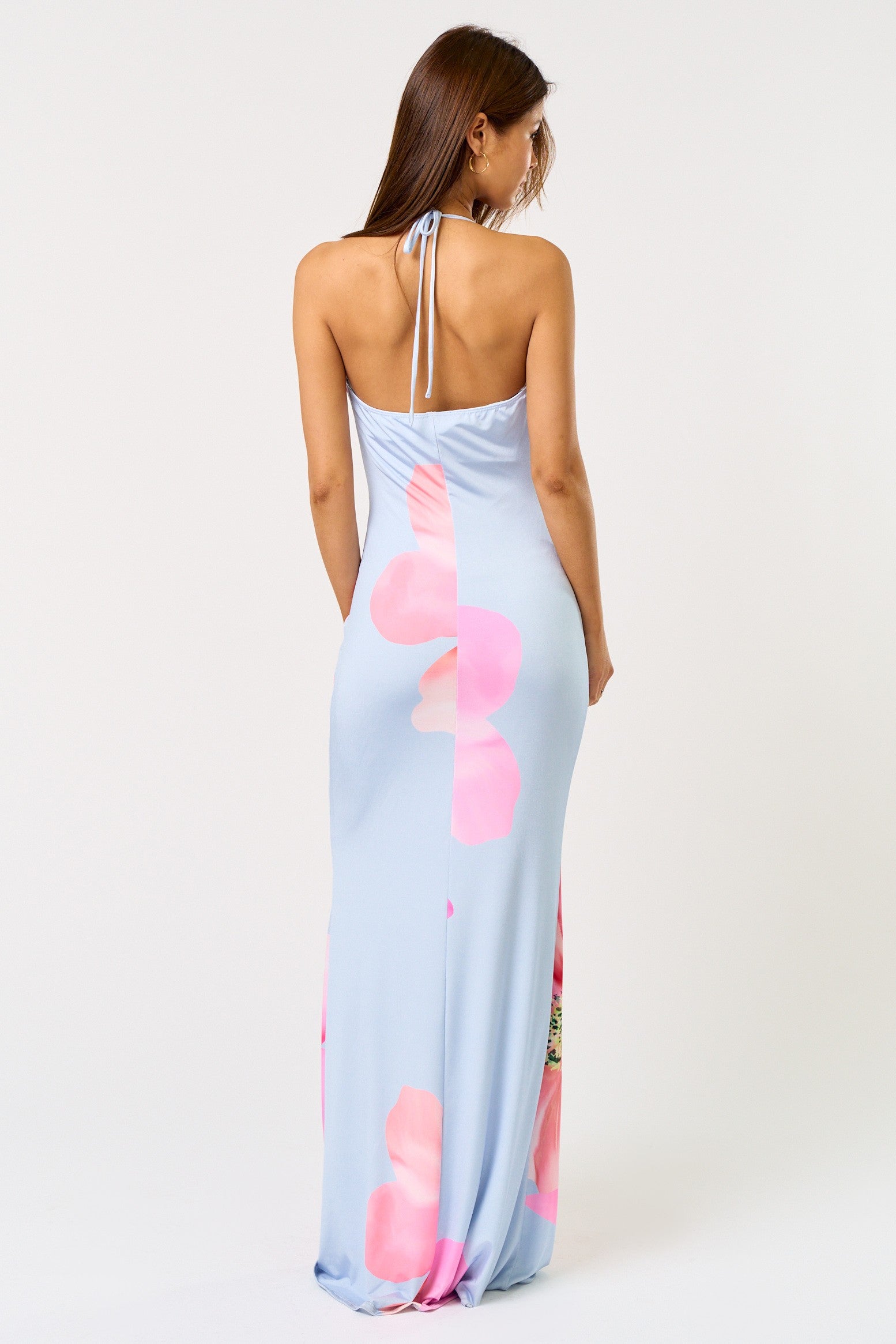 Floral Halter Dress