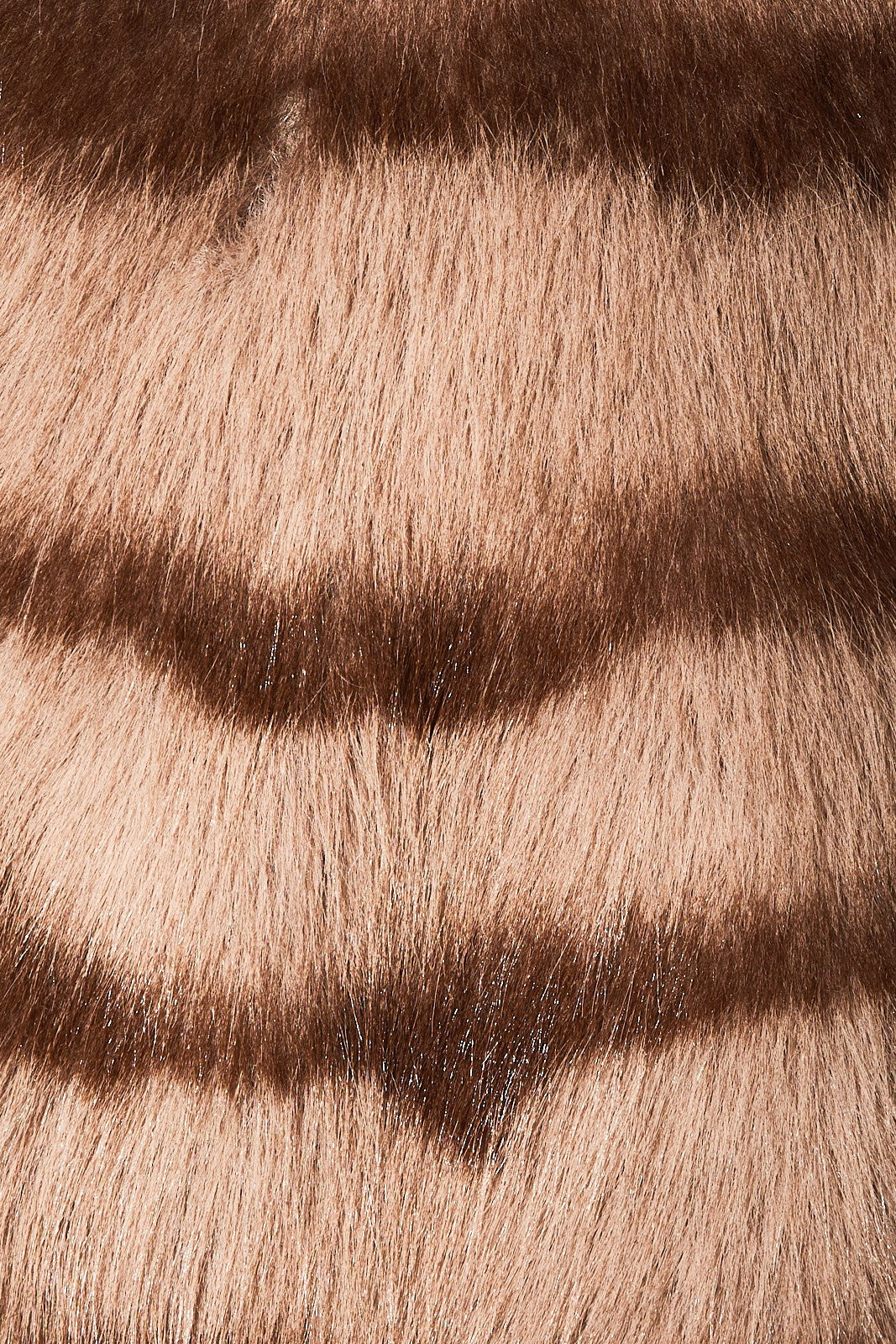 Round Neck Faux Fur Crop Coat