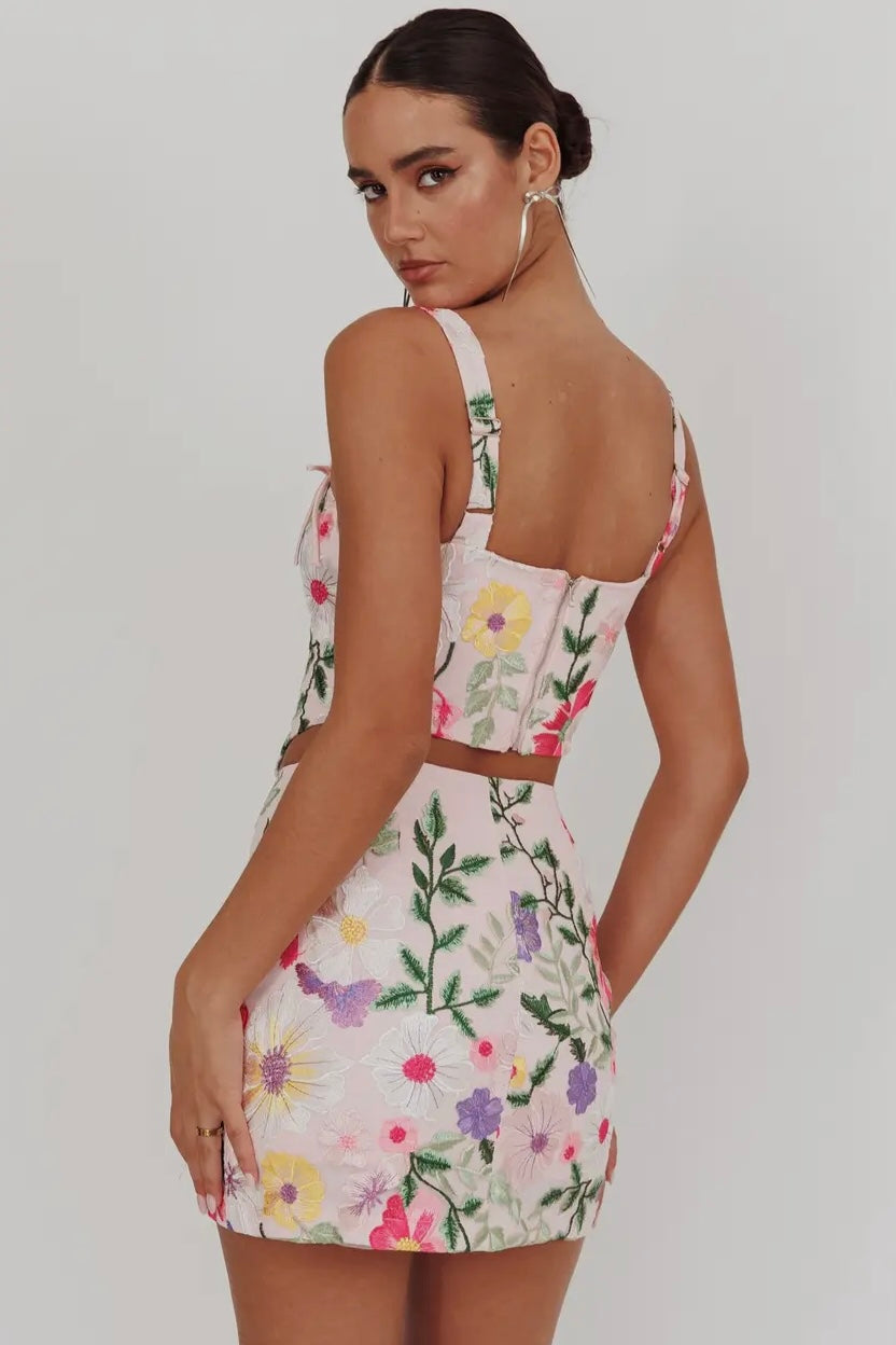 Two Piece Floral Set