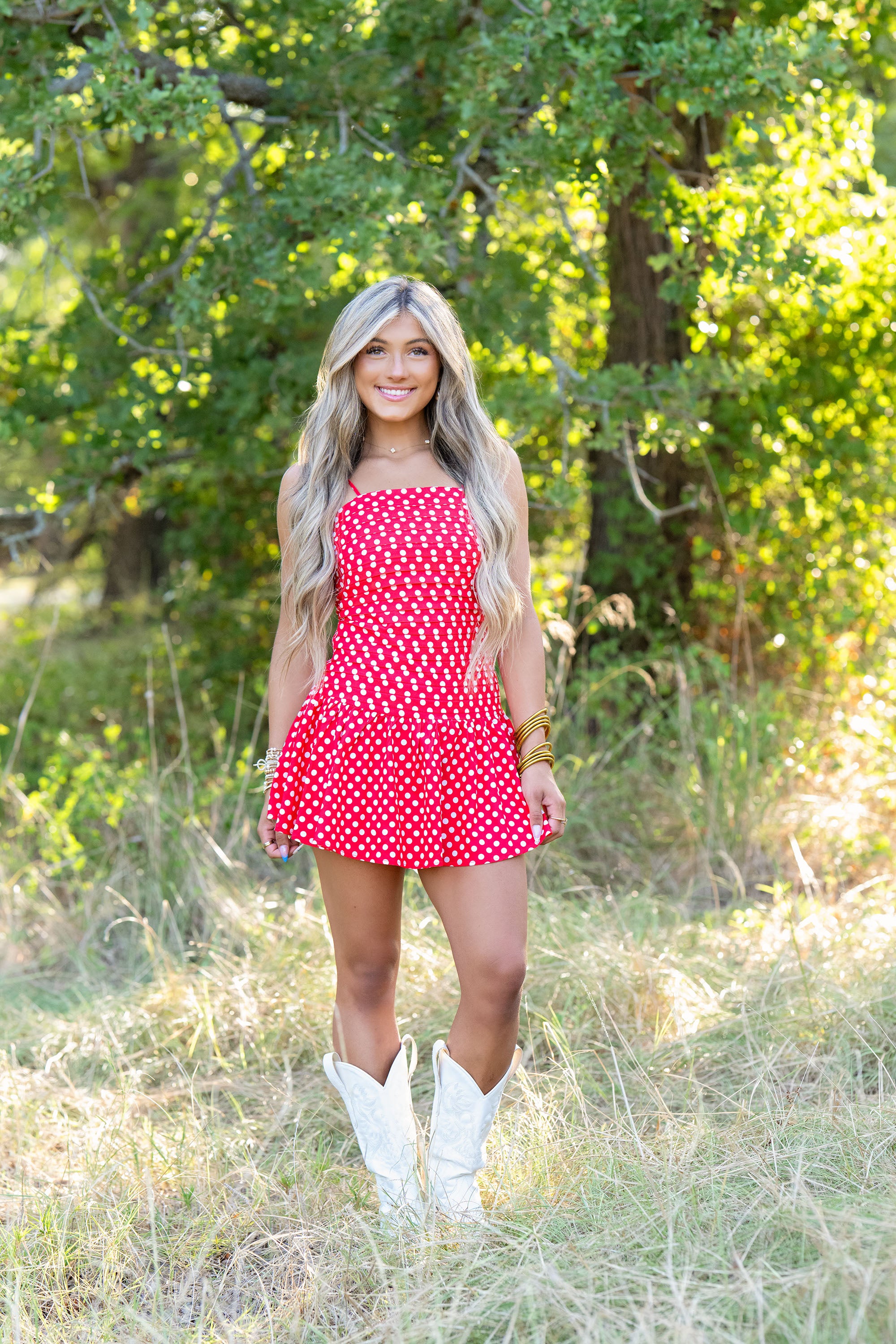 Polka Dot Red