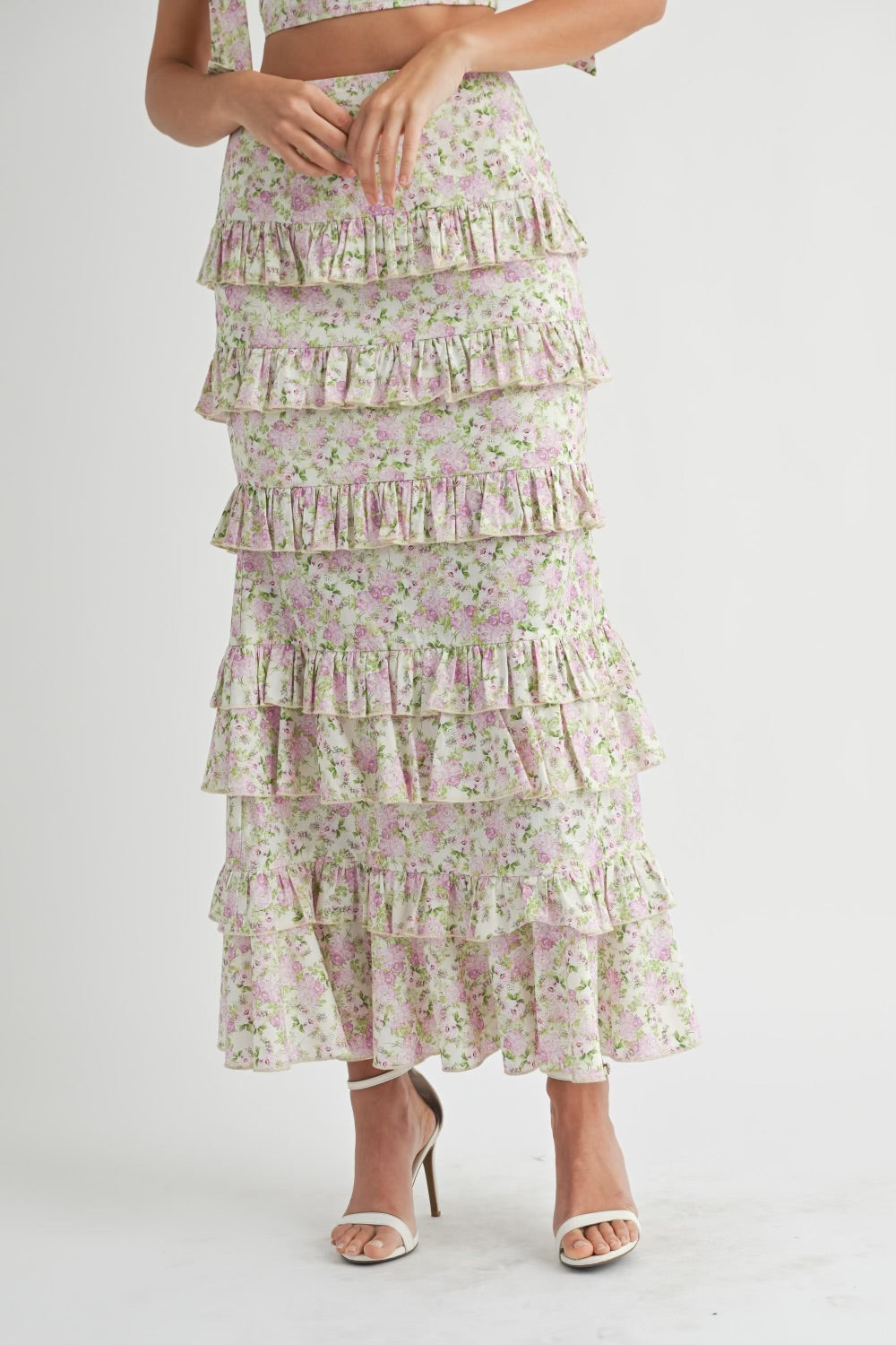 Lena Lilac Floral Set