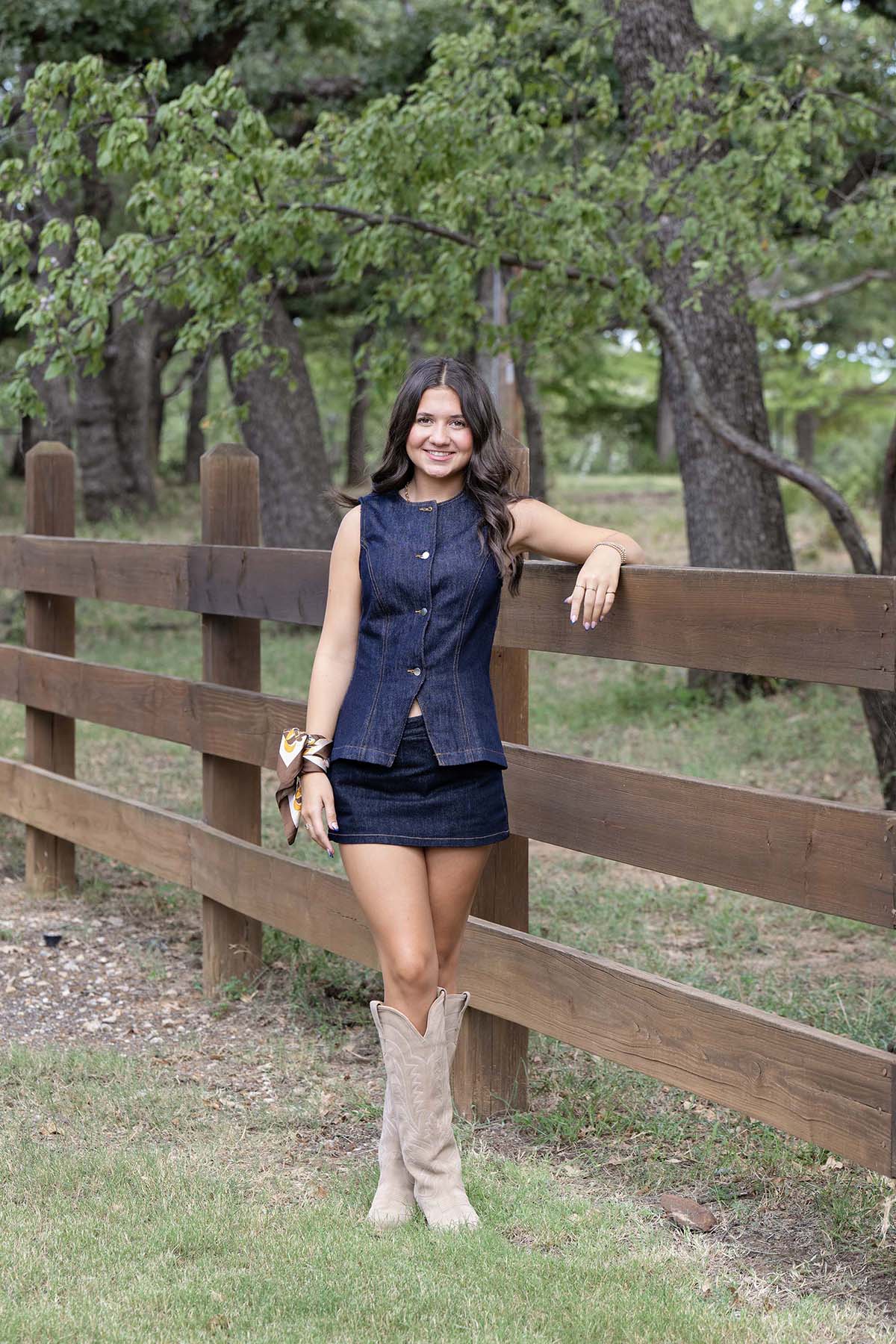 Dark Denim Vest