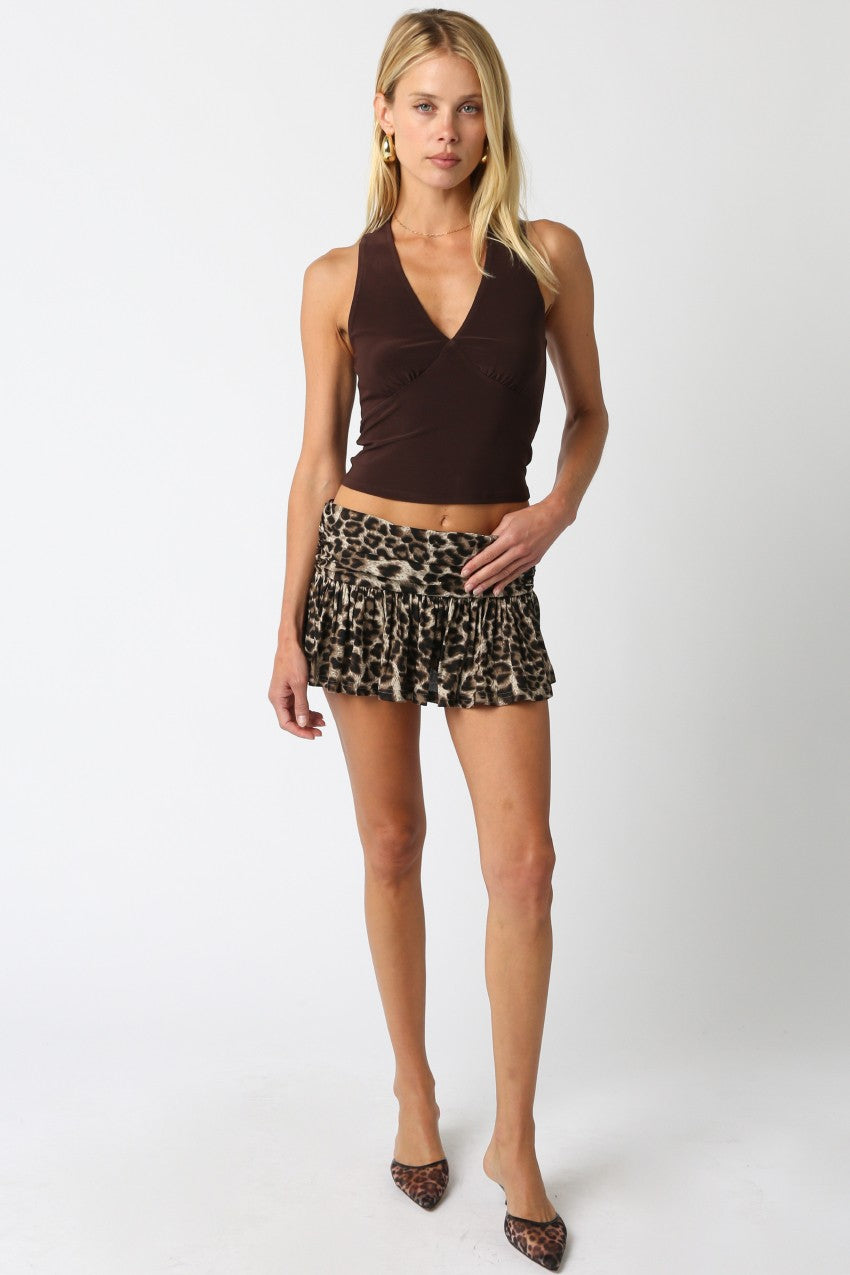 Leopard Skirt
