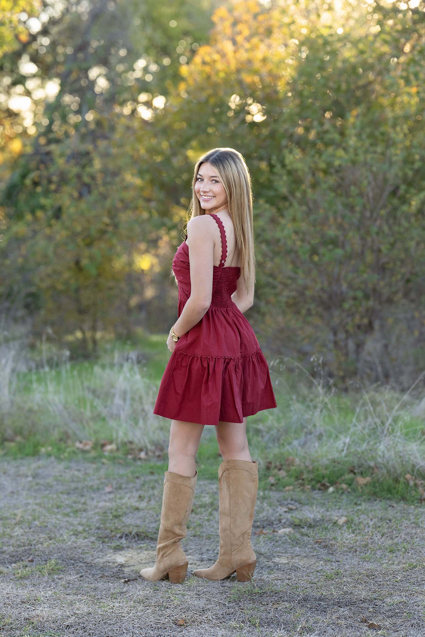 Crimson Dress