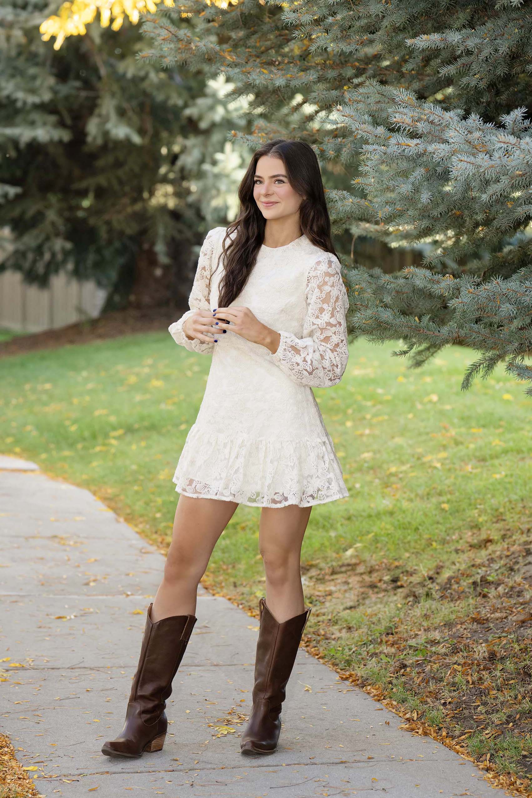 Cream Dress