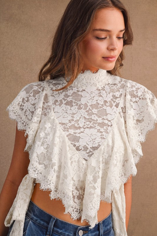 The Juliette Lace Top