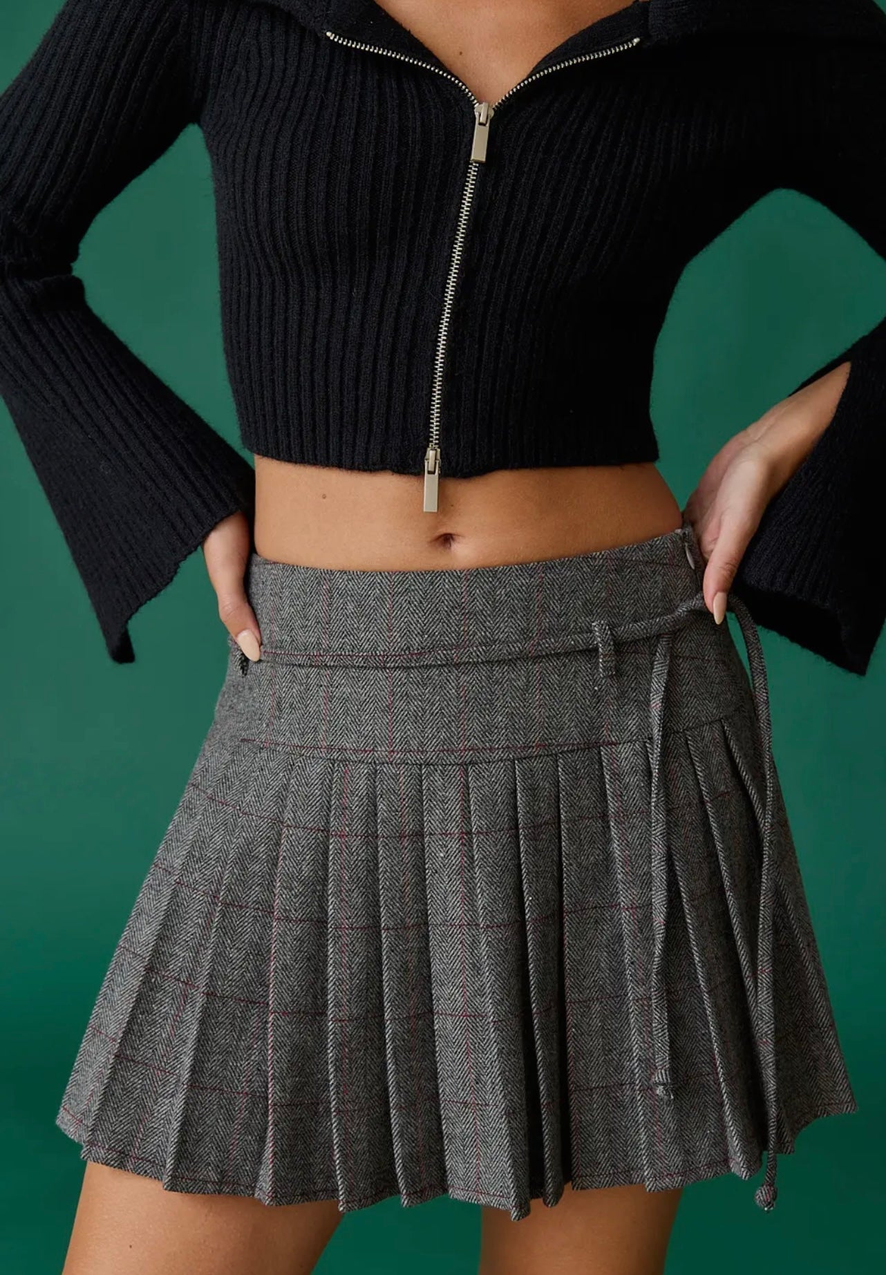 Pleated Skirt